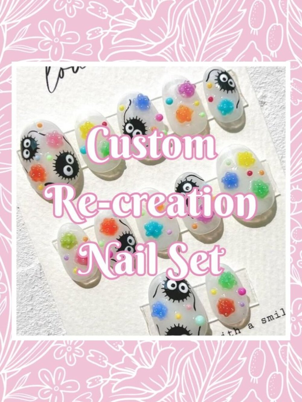 💅 Custom Re-Creation Press-On Nails (Made to Order)